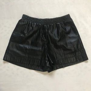 Leather Shorts